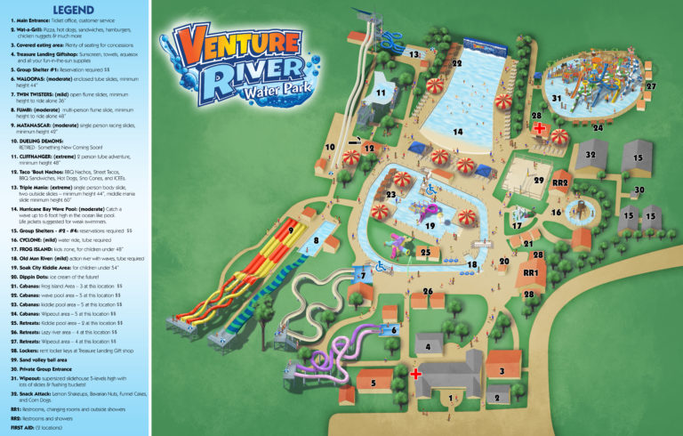 venture river family water park